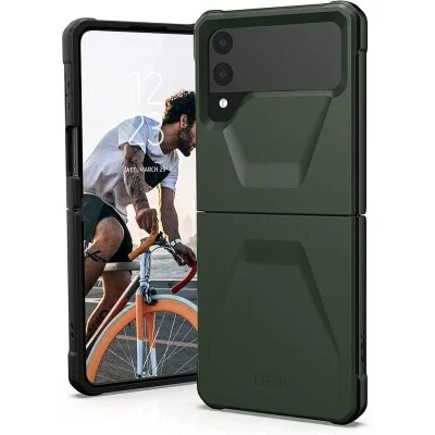 Cover Samsung Z Flip 3 Civilian Protection Case Uag - olive